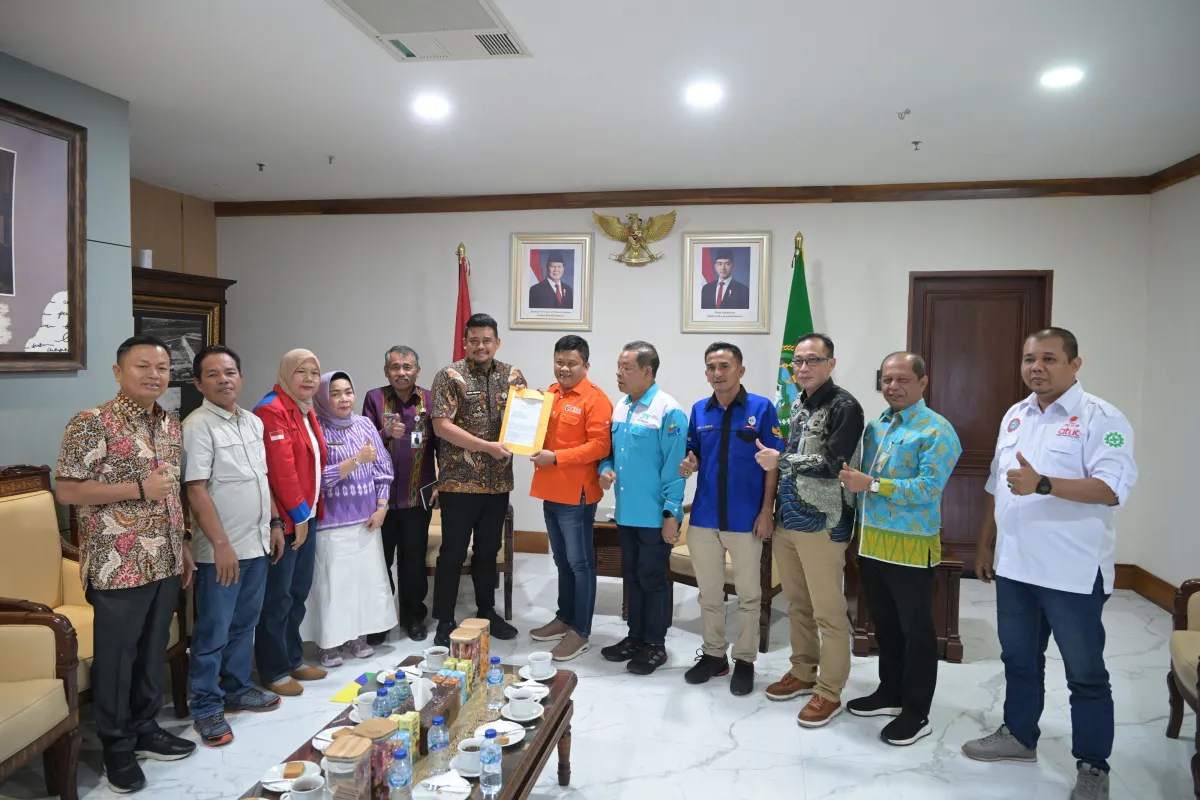 Gubernur Sumut Bahas Kesejahteraan Buruh Bersama Serikat Pekerja