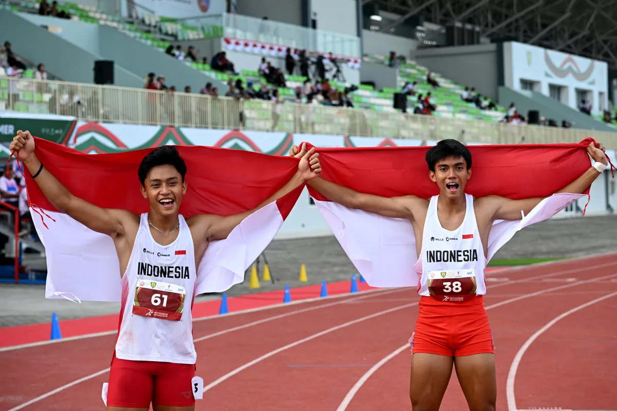Indonesia Kuasai Klasemen Medali Kejuaraan Atletik U18 & U20 Asia Tenggara