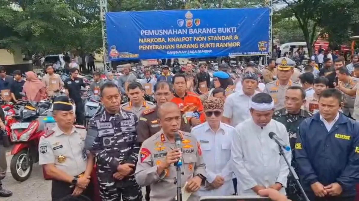 Kapolda Jabar: Penertiban Knalpot Bising Cegah Konflik Sosial