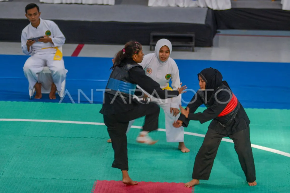 Turnamen Pencak Silat Militer Kodam Palaka Wira Seru di Palu