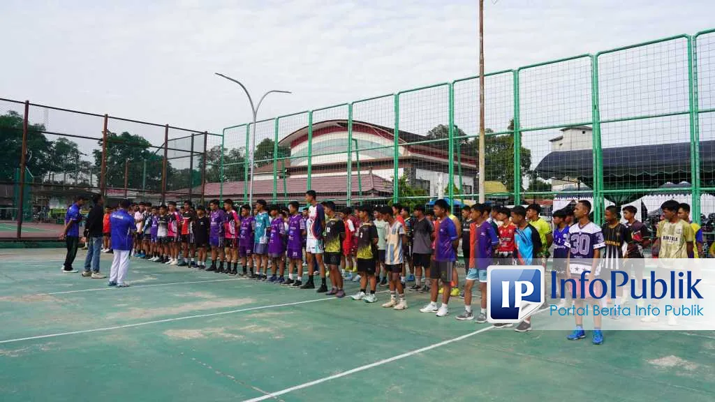 Disporapar Balangan Seleksi Atlet Basket dan Voli untuk POPDA 2026