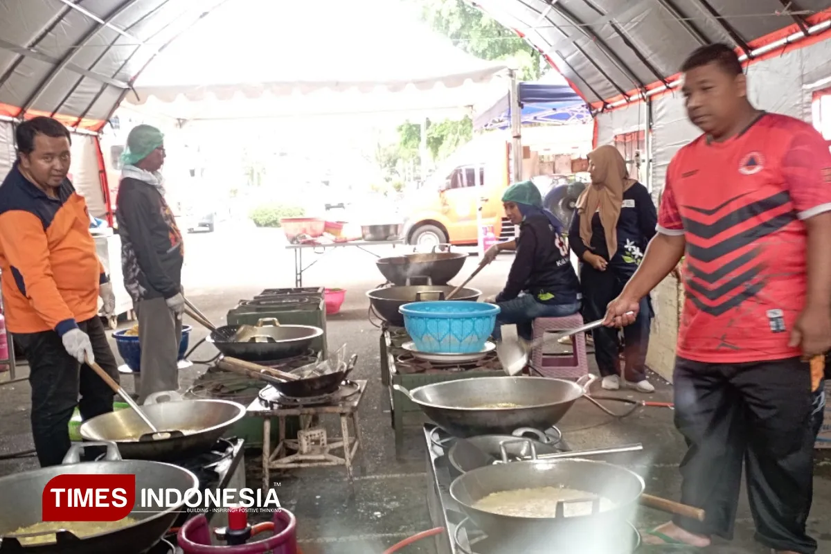Dapur Umum Siapkan 25 Ribu Porsi untuk Jamaah Mujahadah Kubro di Malang