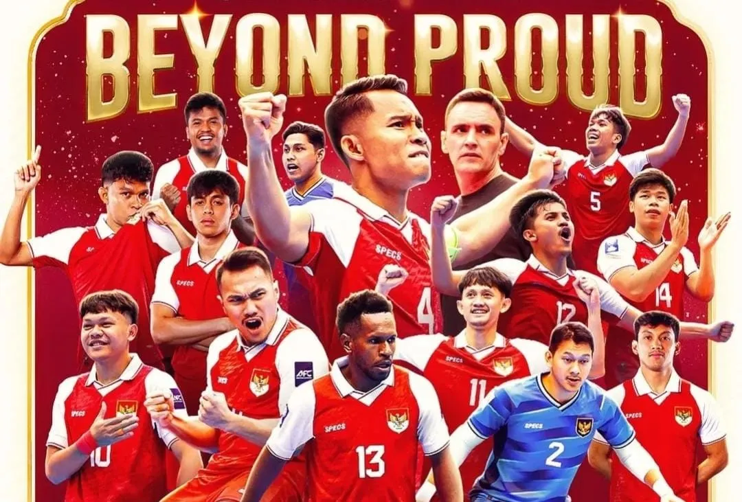 Timnas Futsal Indonesia Raih Runner Up Piala Asia 2026