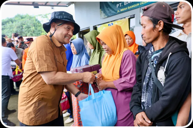 Gubernur Ahmad Luthfi Pastikan Pengungsi Tegal Segera Mendapat Hunian Aman