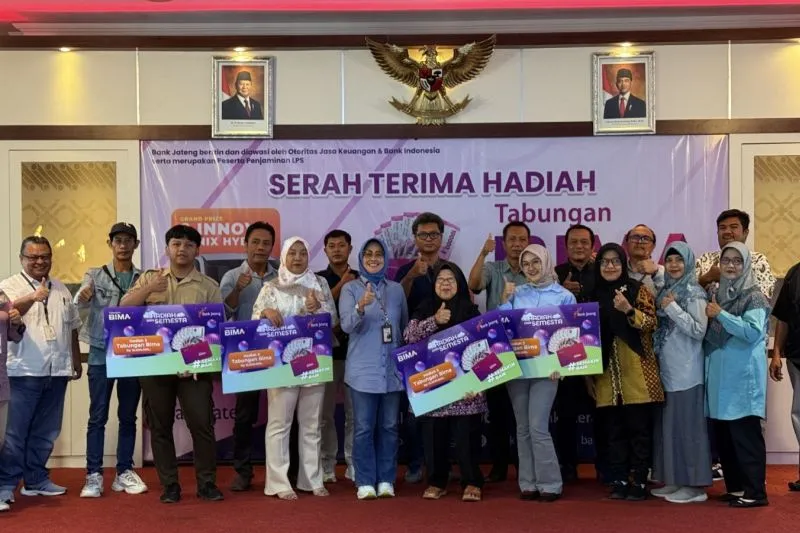 Empat Nasabah Bank Jateng Tegal Menang Hadiah Undian Tabungan Bima