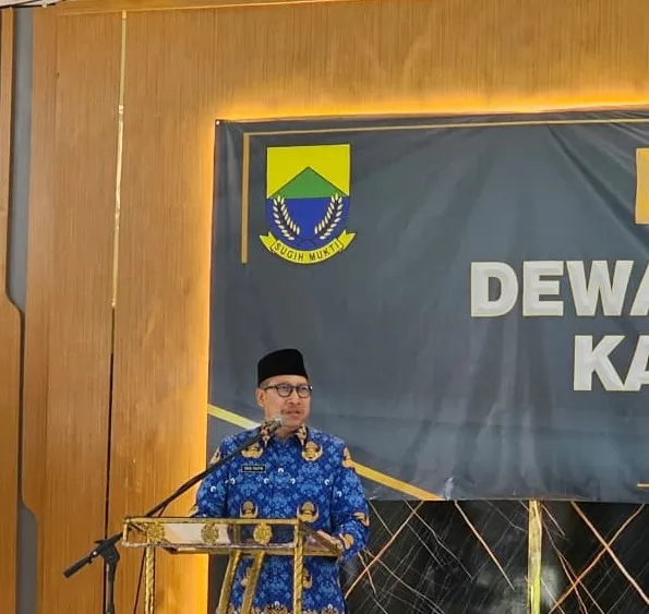 Pengurus KORPRI Cianjur Dilantik, Dedi Taufik Tekankan Pentingnya Transformasi Birokrasi Digital