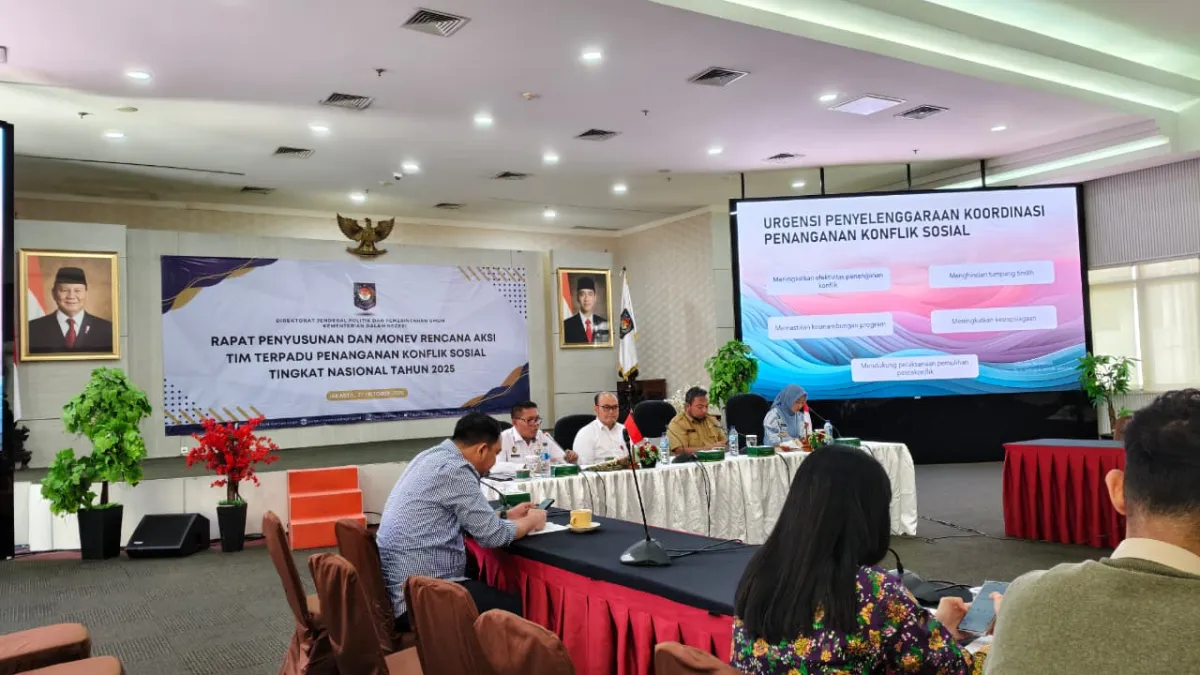 Kemenko PMK Galang Sinergi Lintas K/L untuk Penanganan Pascakonflik Sosial