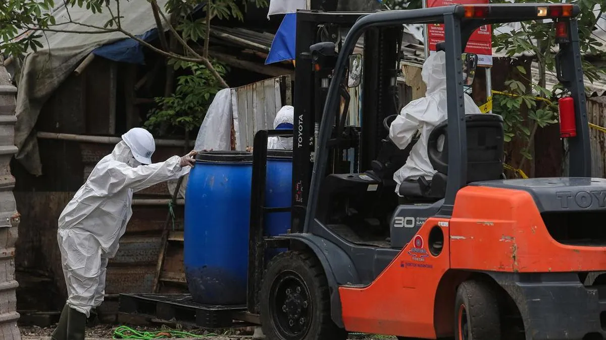 Pemerintah Tetapkan Cikande sebagai Zona Radiasi Cesium-137