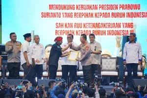 Kapolri Ajak Buruh Sinergi Jaga Kamtibmas untuk Kesejahteraan