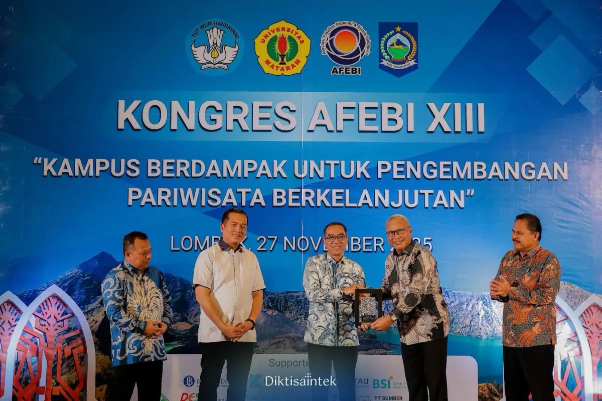 Kongres AFEBI XIII: Sinergi Perguruan Tinggi untuk Pariwisata Berkelanjutan