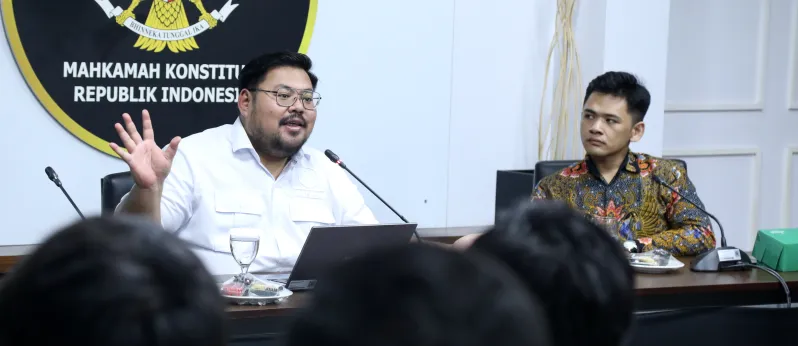 Mahasiswa PSHTK UKSW Kunjungi MK untuk Memperdalam Wawasan Konstitusi