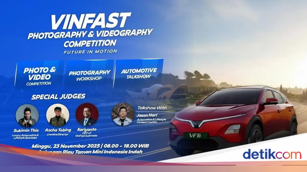 Ikuti VinFast Competition 2025 dan Menangkan Hadiah Menarik untuk Pecinta Otomotif!