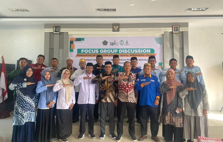 Kemenag Sidrap Gelar FGD Deteksi Dini Konflik Sosial Agama
