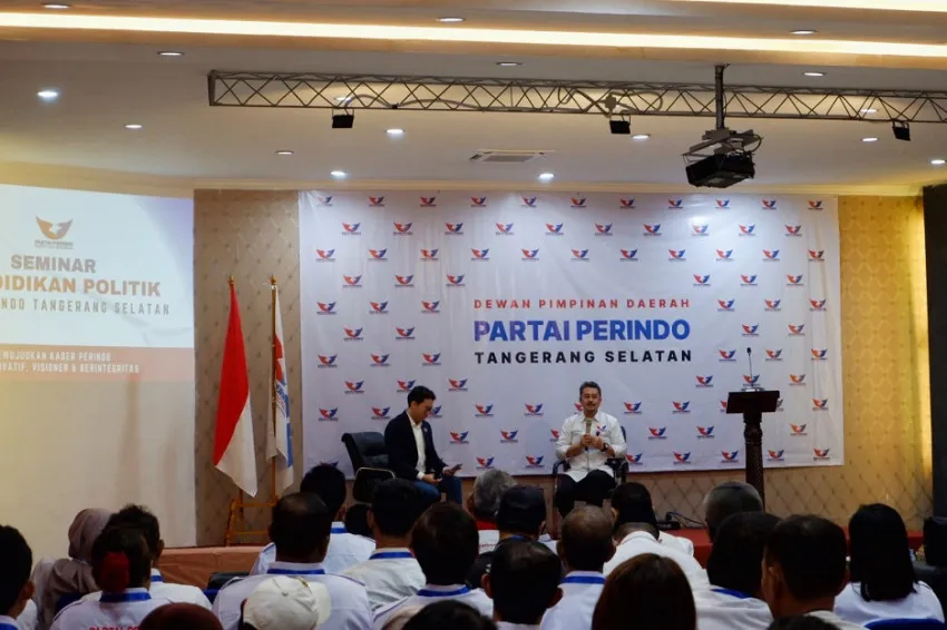 Seminar Pendidikan Politik DPD Perindo Tangsel Perkuat Peran Kader di Masyarakat