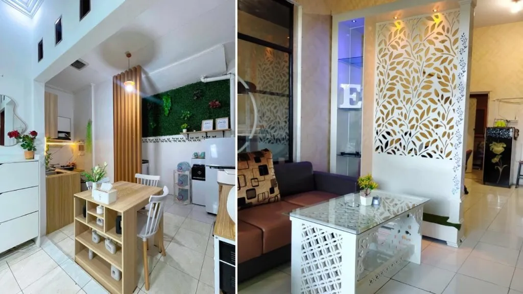 Inspirasi Partisi PVC untuk Ruang Tamu Minimalis dan Estetik