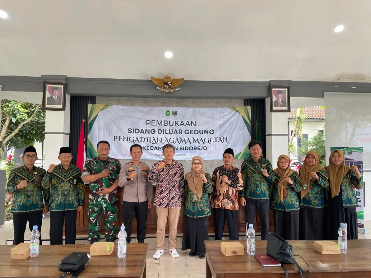 Pengadilan Agama Magetan Luncurkan Sidang Luar Gedung di Dua Kecamatan