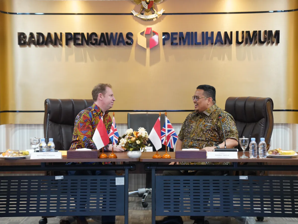 Bawaslu dan CIMD Inggris Kolaborasi Atasi Disinformasi Pemilu