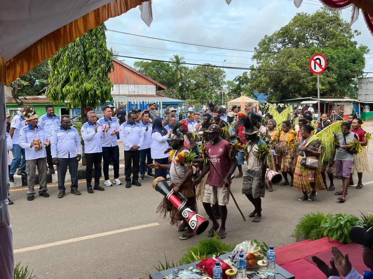 Pawai Budaya Meriahkan HUT ke-124 Kota Merauke dengan Keberagaman Etnis