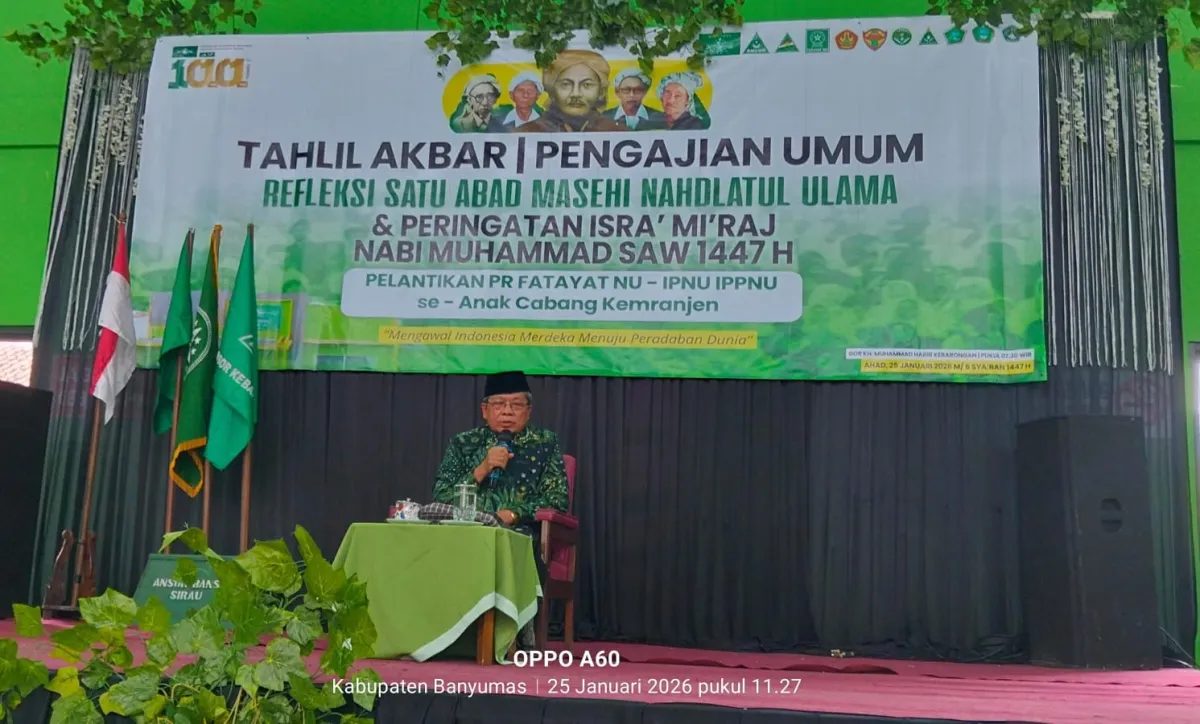 Peringatan Isra Mi'raj di Kemranjen Dihadiri Ulama dan Masyarakat