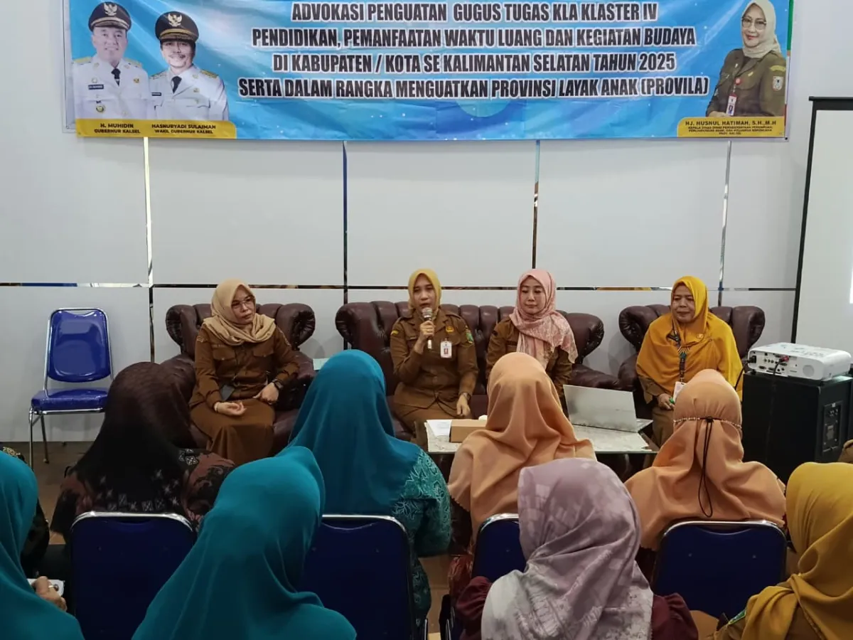 Pemprov Kalsel Perkuat Gugus Tugas KLA Klaster IV di Tanah Bumbu