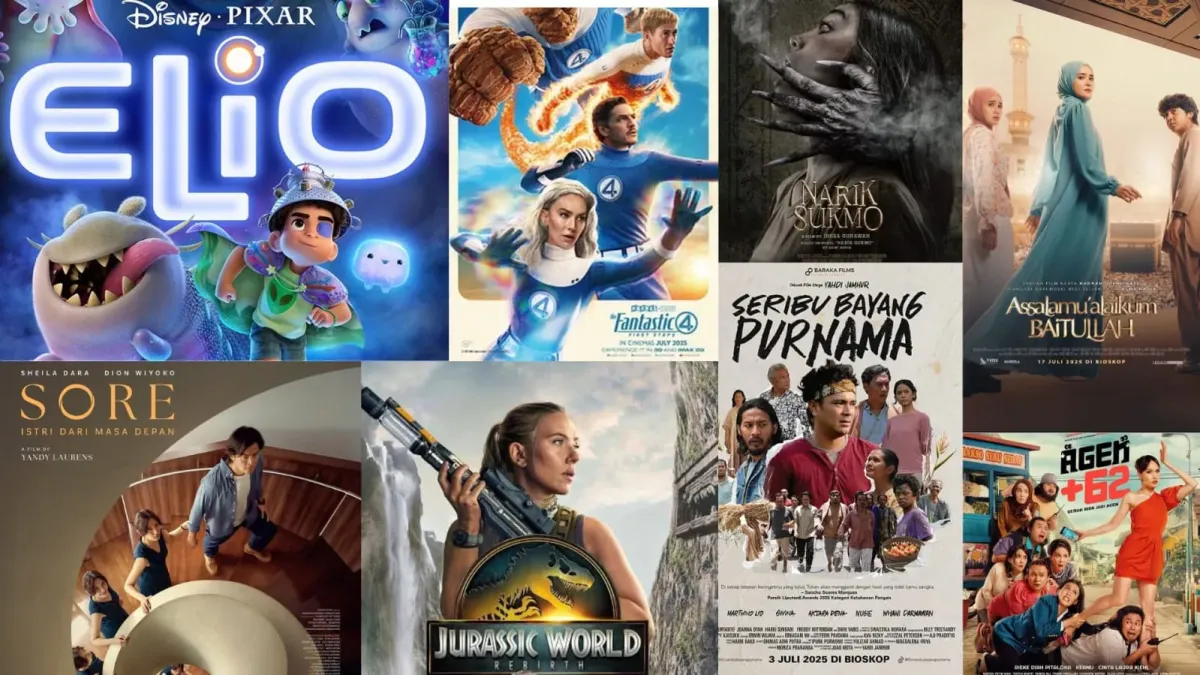 Rekomendasi Film Bioskop Juli 2025: Dari Animasi hingga Drama Emosional