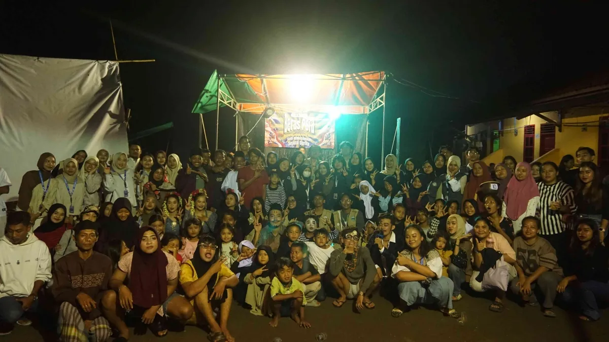 Perpisahan Emosional di Malam Puncak KKM Kelompok 36 Desa Margaluyu