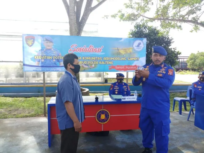 Ditpolairud Polda Kalteng Luncurkan Cakra Buana Aero Sport Club di Kotawaringin Timur