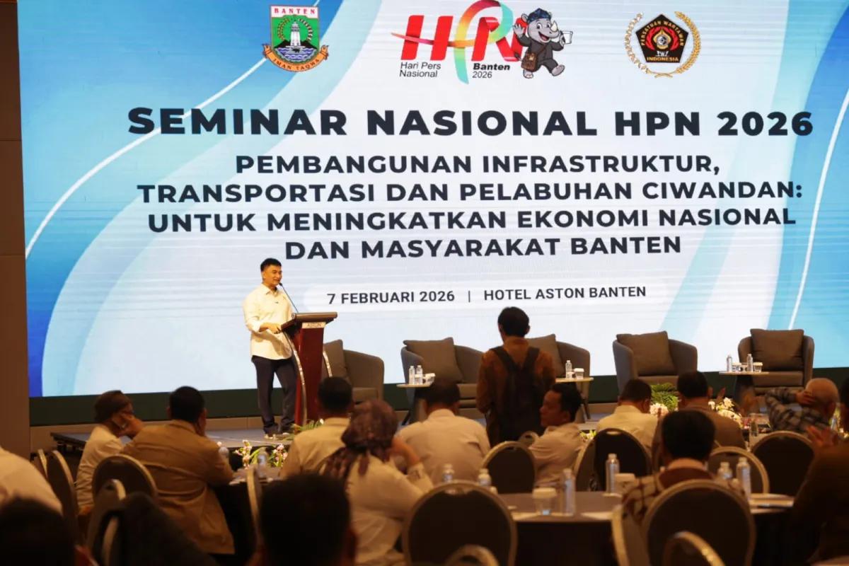 Wagub Banten Dorong Jurnalis Awasi Pembangunan dan Ekonomi