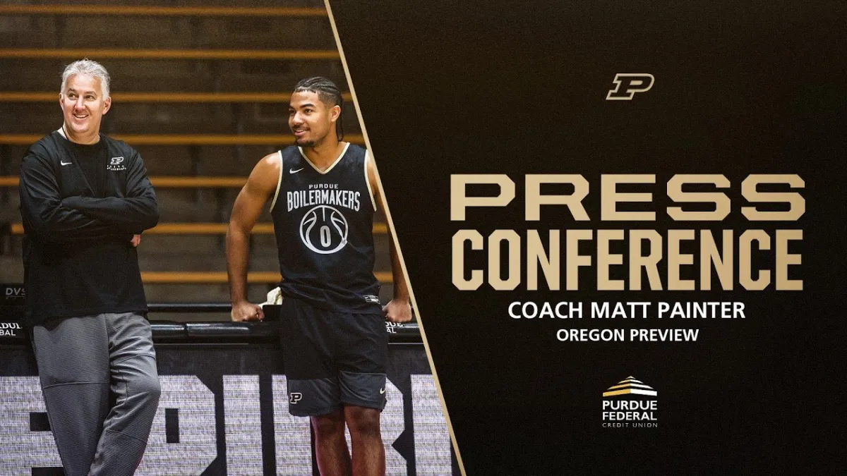 Pelatih Matt Painter Gelar Konferensi Pers Menjelang Pertandingan Melawan Oregon
