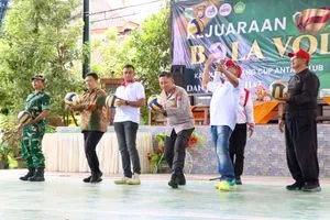 Kapolres Malang Cup 2025 Resmi Dimulai, 47 Klub Voli Siap Bertanding