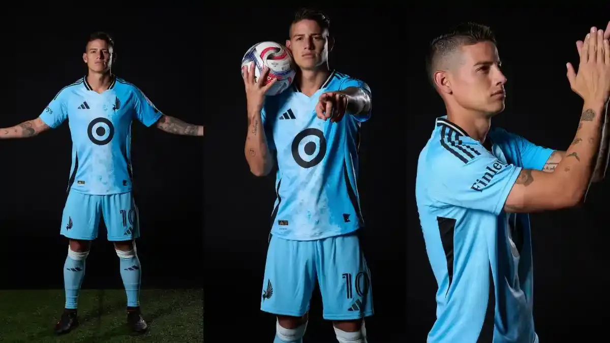 James Rodriguez Resmi Bergabung dengan Minnesota United di MLS