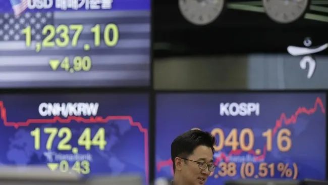 Pasar Asia Tertekan Imbas Penurunan Saham Teknologi di Wall Street