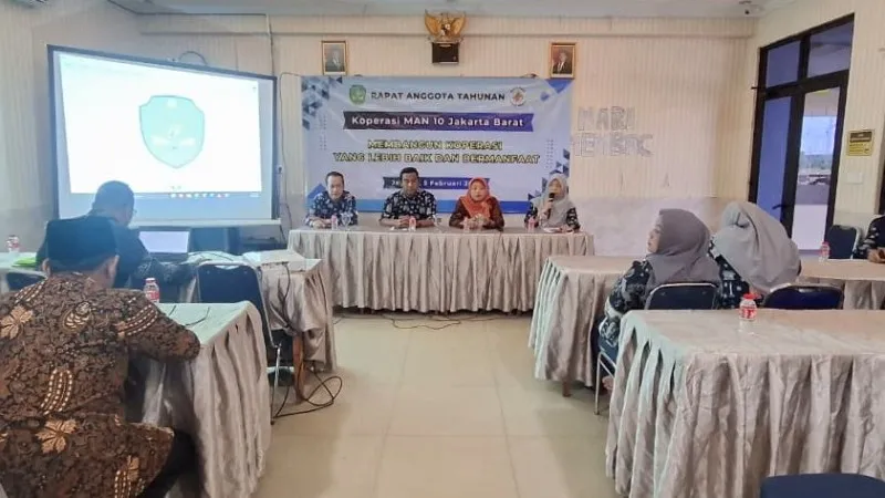 Koperasi MAN 10 Jakarta Tegaskan Komitmen Transparansi dan Kesejahteraan Anggota dalam RAT 2026