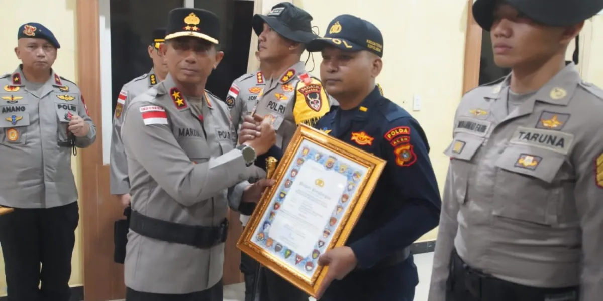 Kapolda Aceh Beri Penghargaan atas Aksi Kemanusiaan dan Ketahanan Pangan