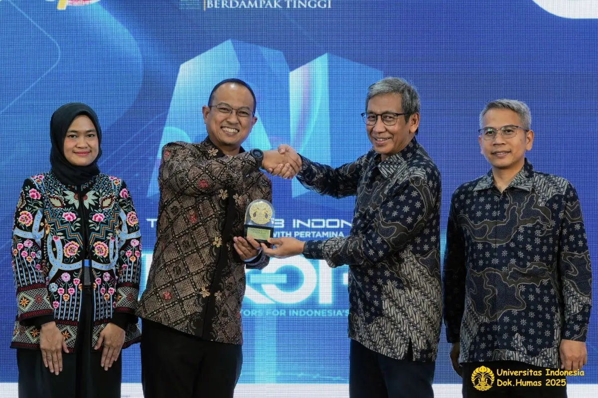 Universitas Indonesia dan Pertamina Rayakan Penghargaan AI Talent Hub Indonesia 2025
