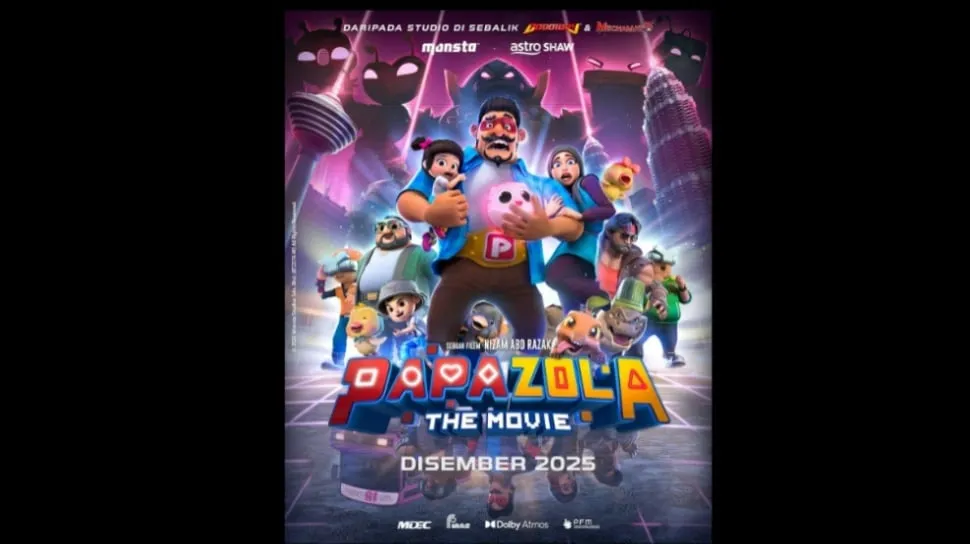 Film Animasi 'Papa Zola: The Movie' Hadir dengan Humor dan Pesan Keluarga