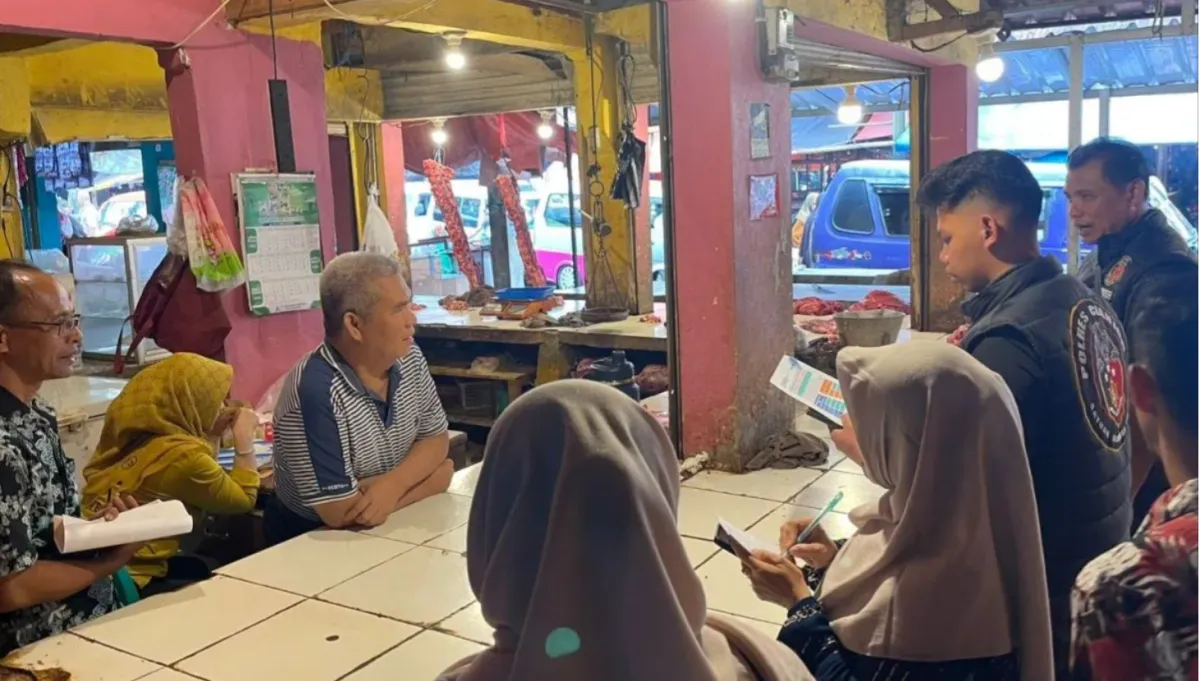 Polres Cianjur Awasi Harga Bahan Pokok Jelang Ramadan