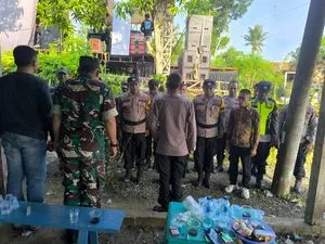 Polsek Tawangharjo Amankan Kegiatan Musik di Desa Kemadohbatur