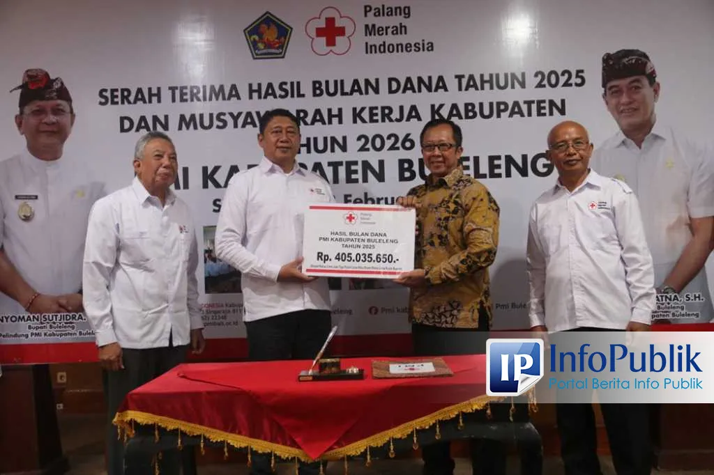 PMI Buleleng Kumpulkan Rp405 Juta untuk Kesiapsiagaan Kemanusiaan
