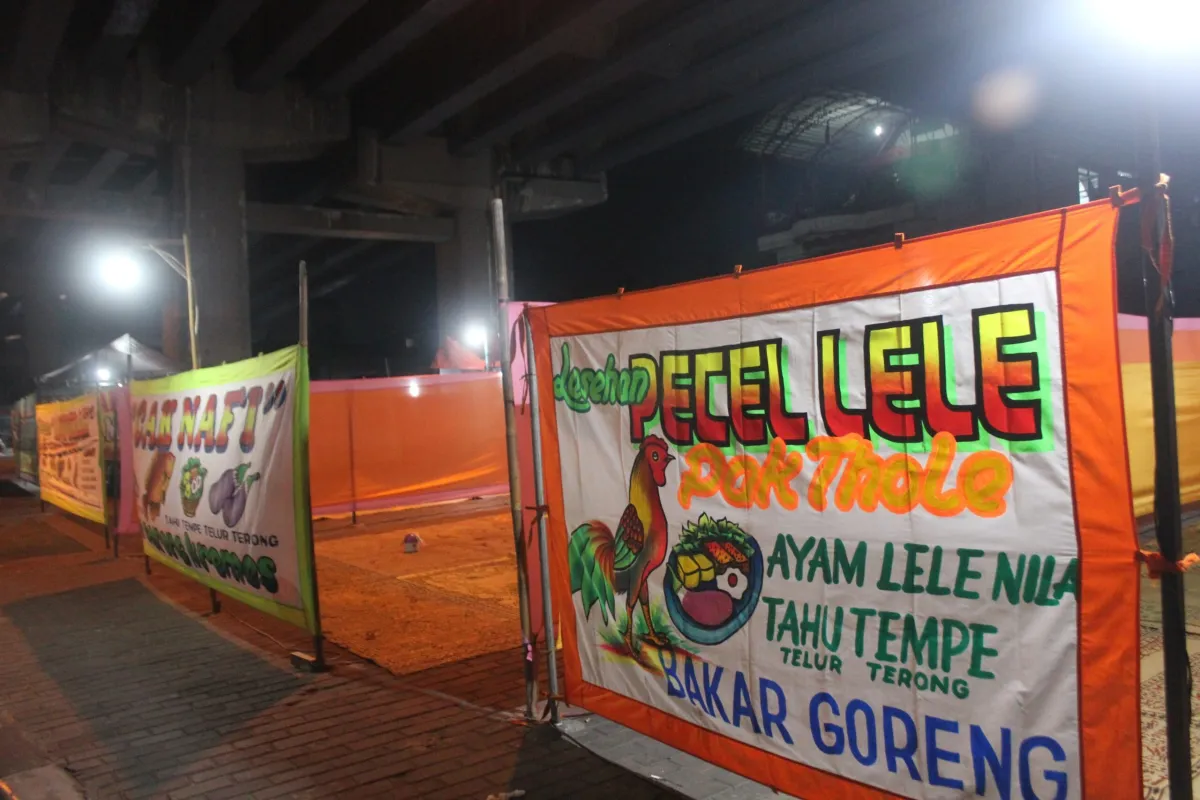 Kehidupan Malam yang Surut di Bawah Jembatan Layang Janti