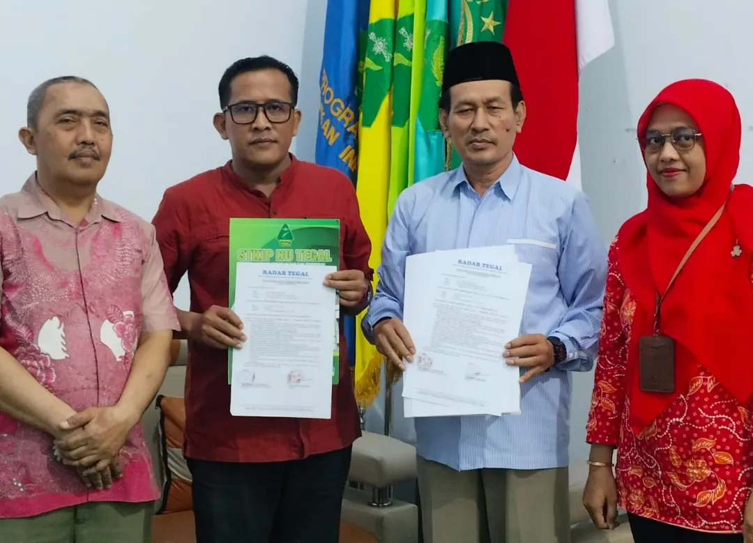 STKIP NU Tegal Jalin Kerjasama dengan Radar Tegal untuk Program Koran Digital