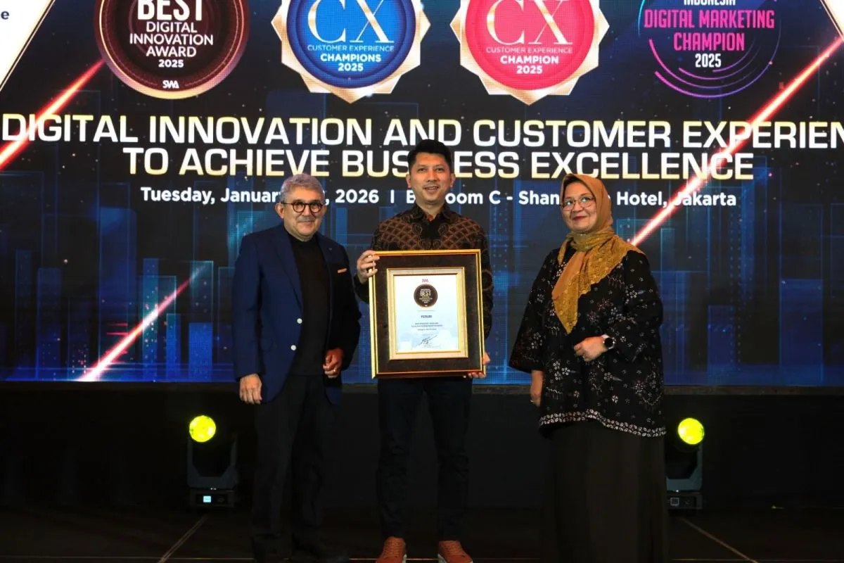 Peruri Raih Penghargaan Inovasi Digital Terbaik di Indonesia