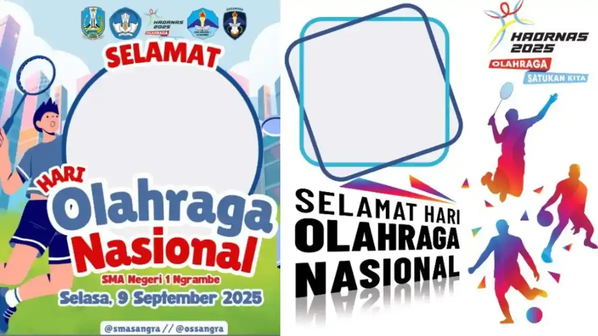 Meriahkan Haornas 2025 dengan 25 Link Twibbon Menarik