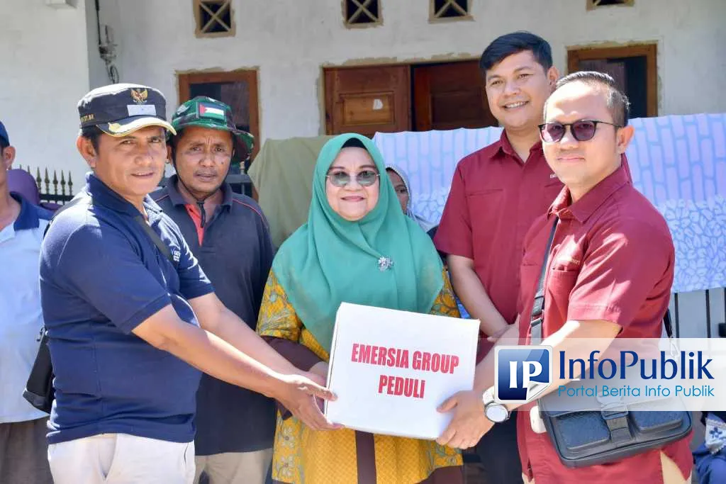 Kolaborasi PKK dan Emersia Group Salurkan Bantuan untuk Warga Terdampak Bencana