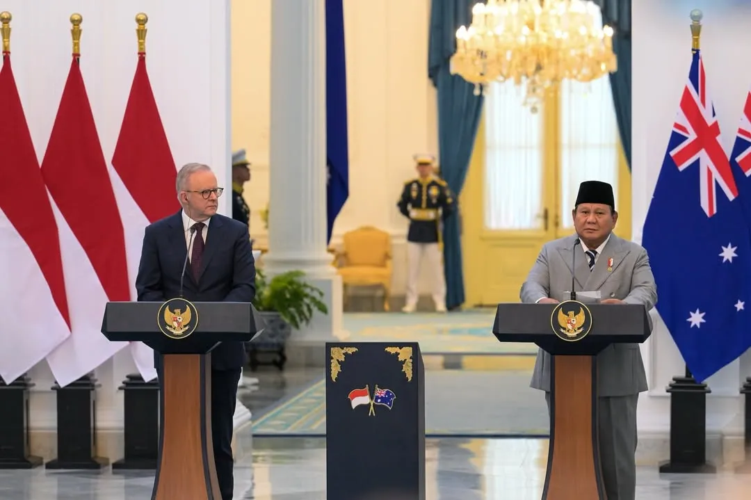 Perkuat Kerja Sama Pertahanan, Indonesia dan Australia Tandatangani Perjanjian Keamanan Bersama