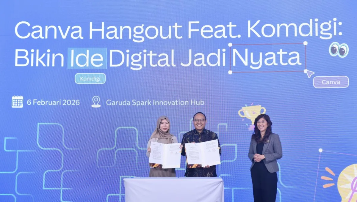 Kemdigital Jalin Kerjasama dengan Canva untuk Tingkatkan Talenta Digital Menuju Ekonomi Digital Rp206 Triliun