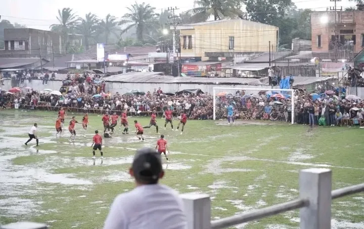 Grand Final Bupati Cup IV 2025: Akbar FC Juara, Stadion Baru Segera Dibangun