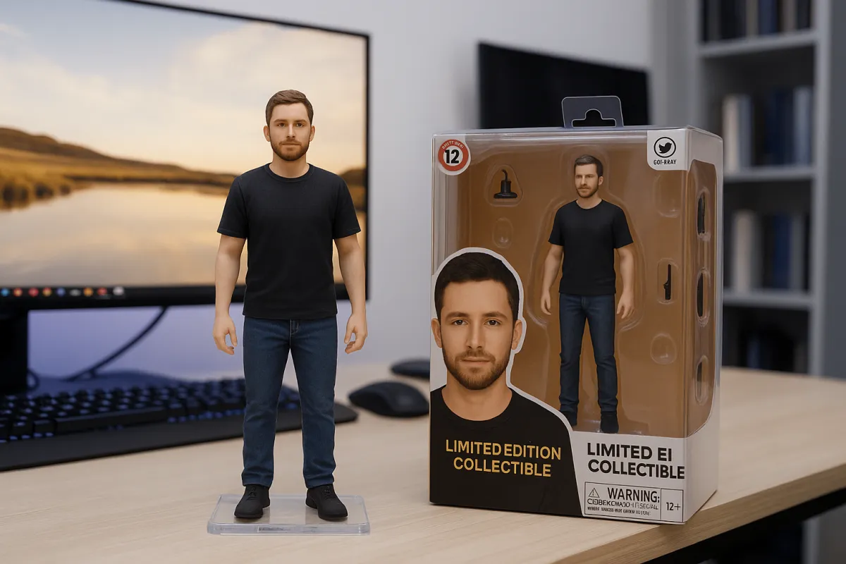 Tren Miniatur AI: Ubah Foto Jadi Action Figure 3D dalam Sekejap