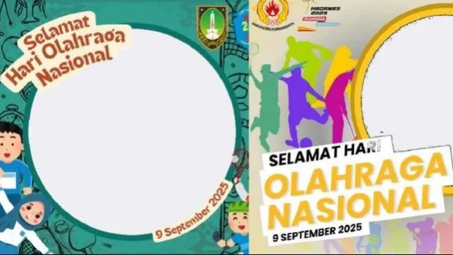 Rayakan Haornas 2025 dengan 55 Link Twibbon Kreatif