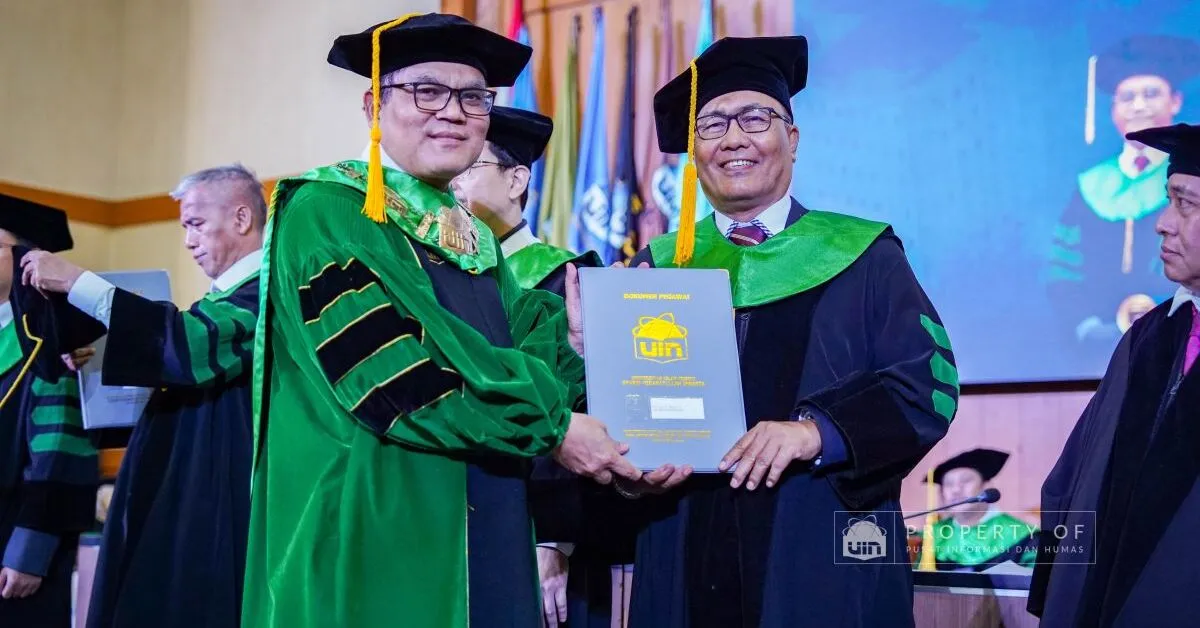 Prof. Yakub Resmi Dikukuhkan Sebagai Guru Besar Sejarah Peradaban Islam